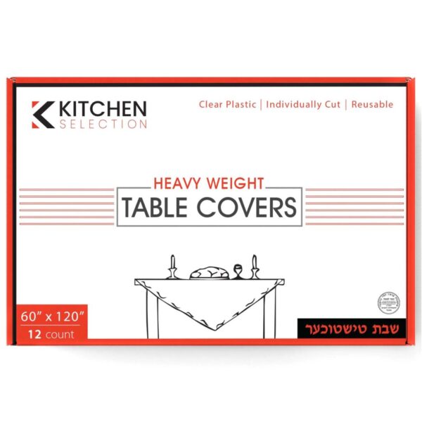 Clear Tablecloths 60×120 – 12ct