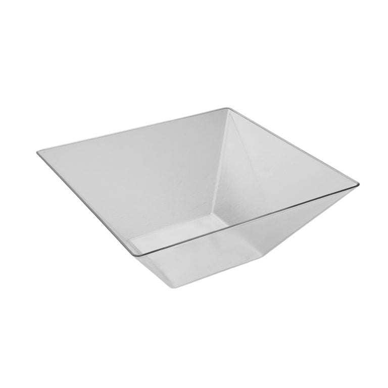 Square Clear Small Serving Bowl 72oz