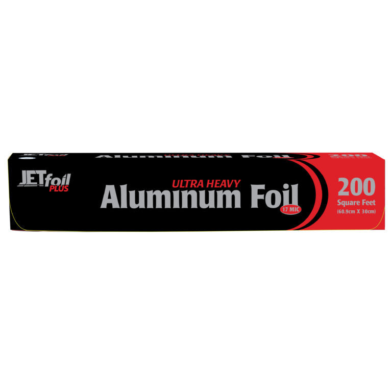12″ x 200 Ft. Aluminum Foil Roll Ultra Heavy (1 Count)