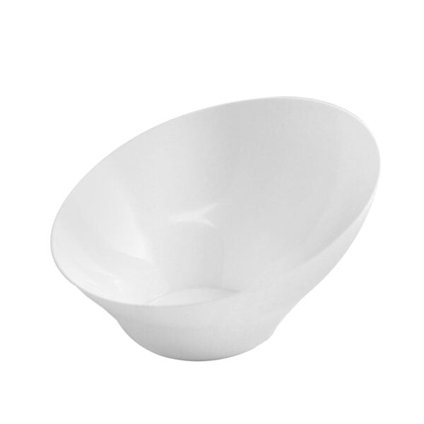 Angled Bowls Medium White (1 Count)