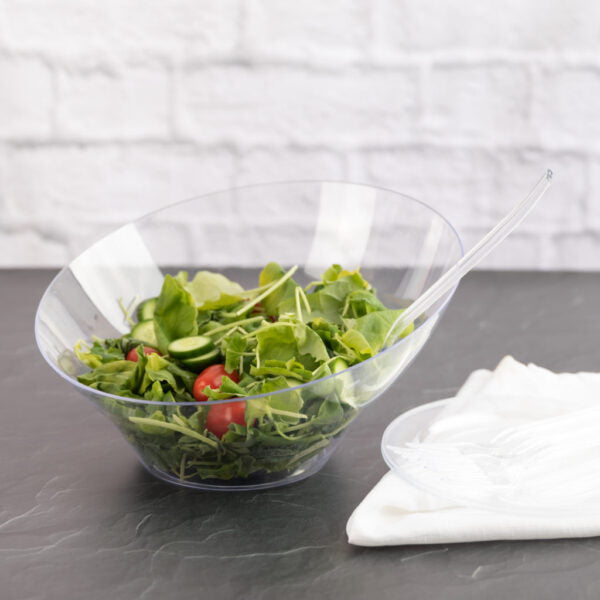 Angled Bowls Medium Clear (1 Count)