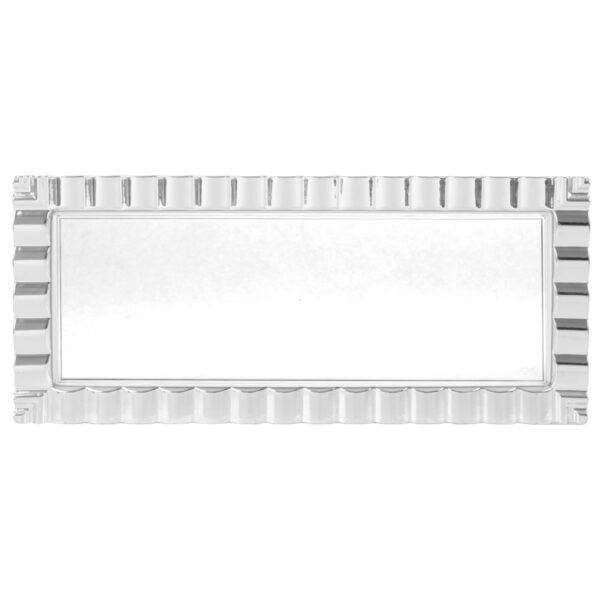 Party Tray Clear/Silver