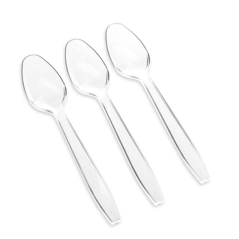 Inspired Collection, Clear Teaspoons Deluxe (48 Count)