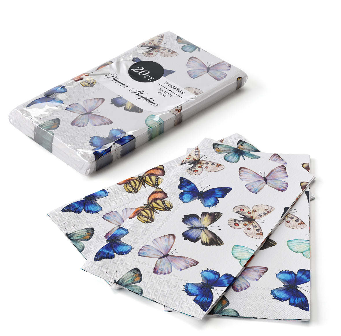 Butterfly Print Napkin