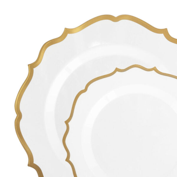 Contemporary Plates Gold (10 Count)