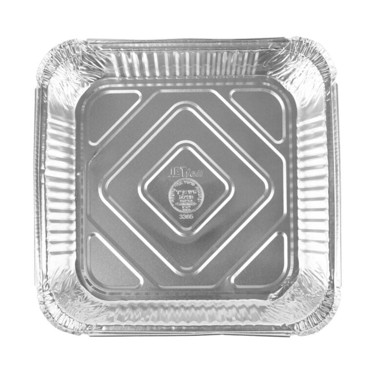 Square 9″ Aluminum Pans (3 Count)