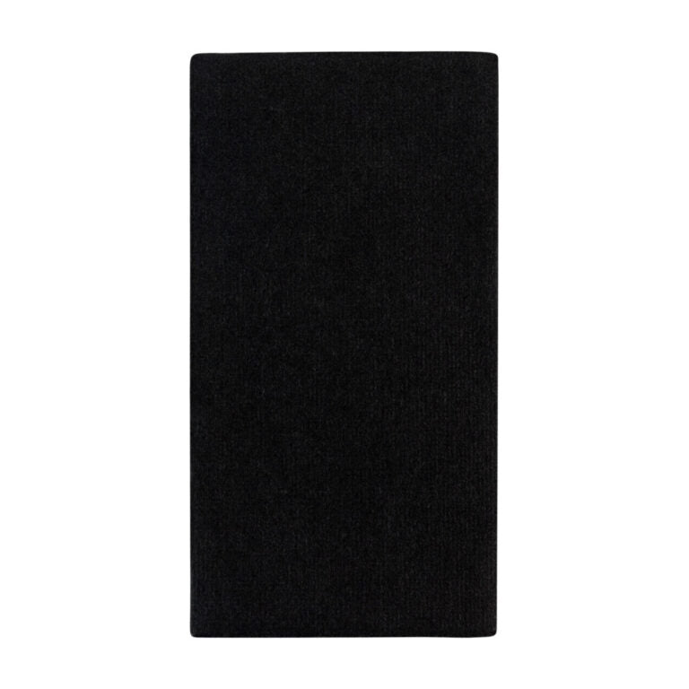 Guest Towels Airlaid 1/6 Black (20 Count)