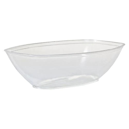 Premium Heavy Weight Clear Plastic Serving Bowl