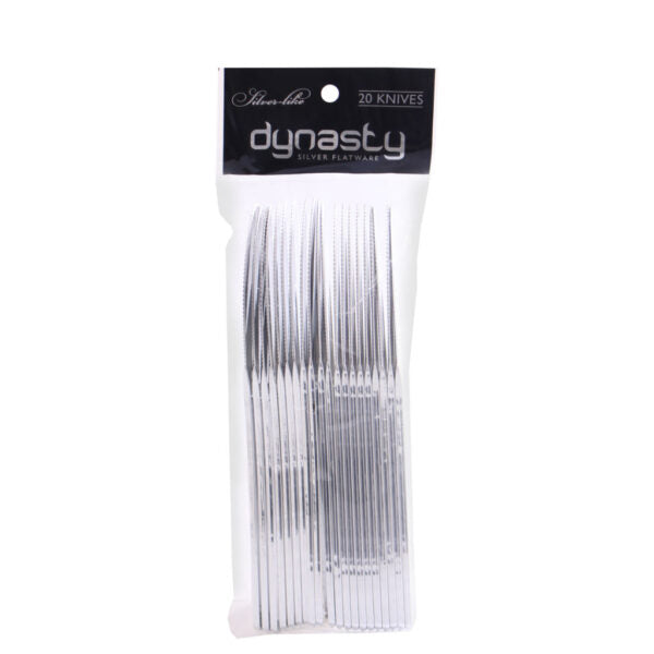 Dynasty Flatware Silver, Knives (20 Count)