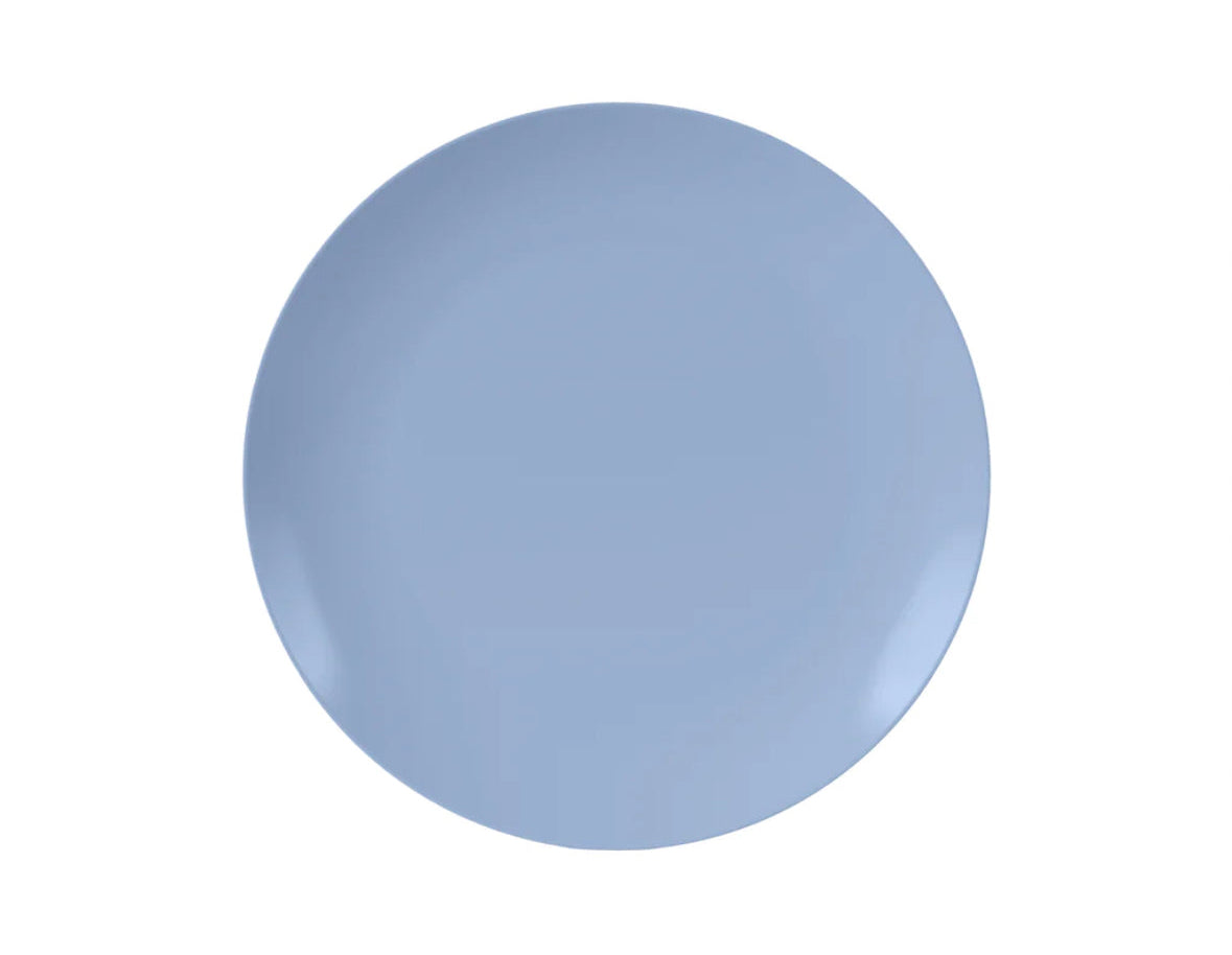 Chambray Blue Plates (10 Count)