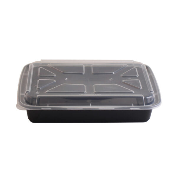 4LB. Rectangular Food Storage Containers w/ Lids (3 Count)