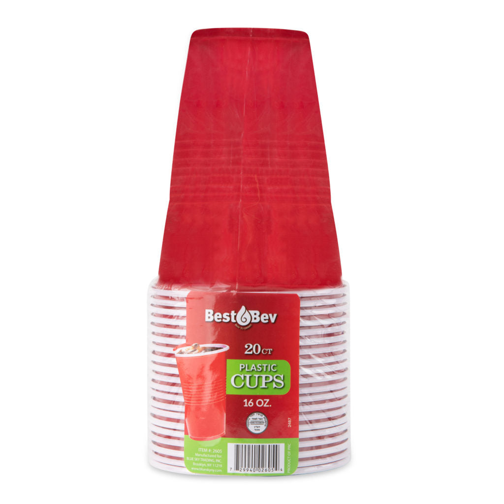 16oz Red Cups (20 Count)