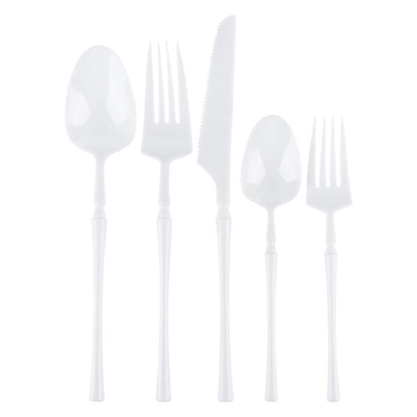 Infinity Flatware White Knives (20 Count)