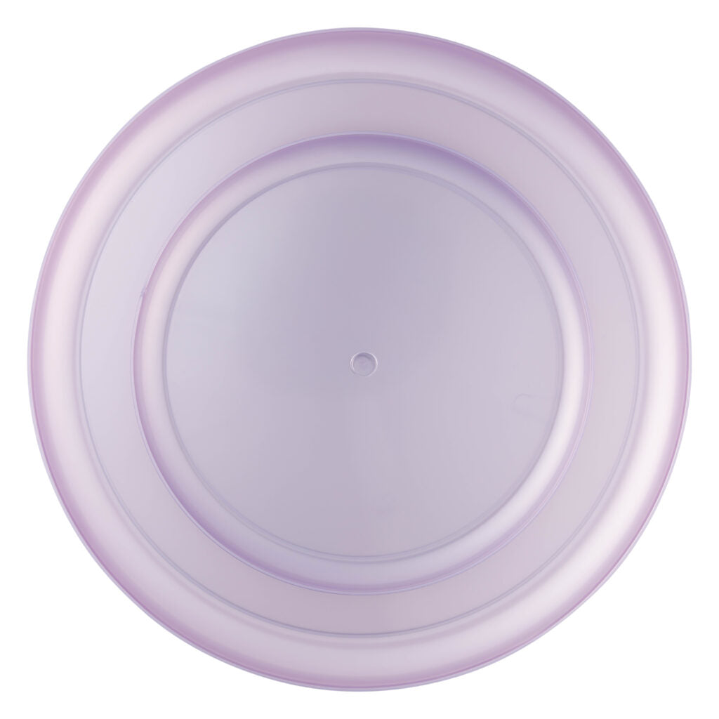 Edge 7" & 10" Plates Lavender Pearl Combo (20 Count)