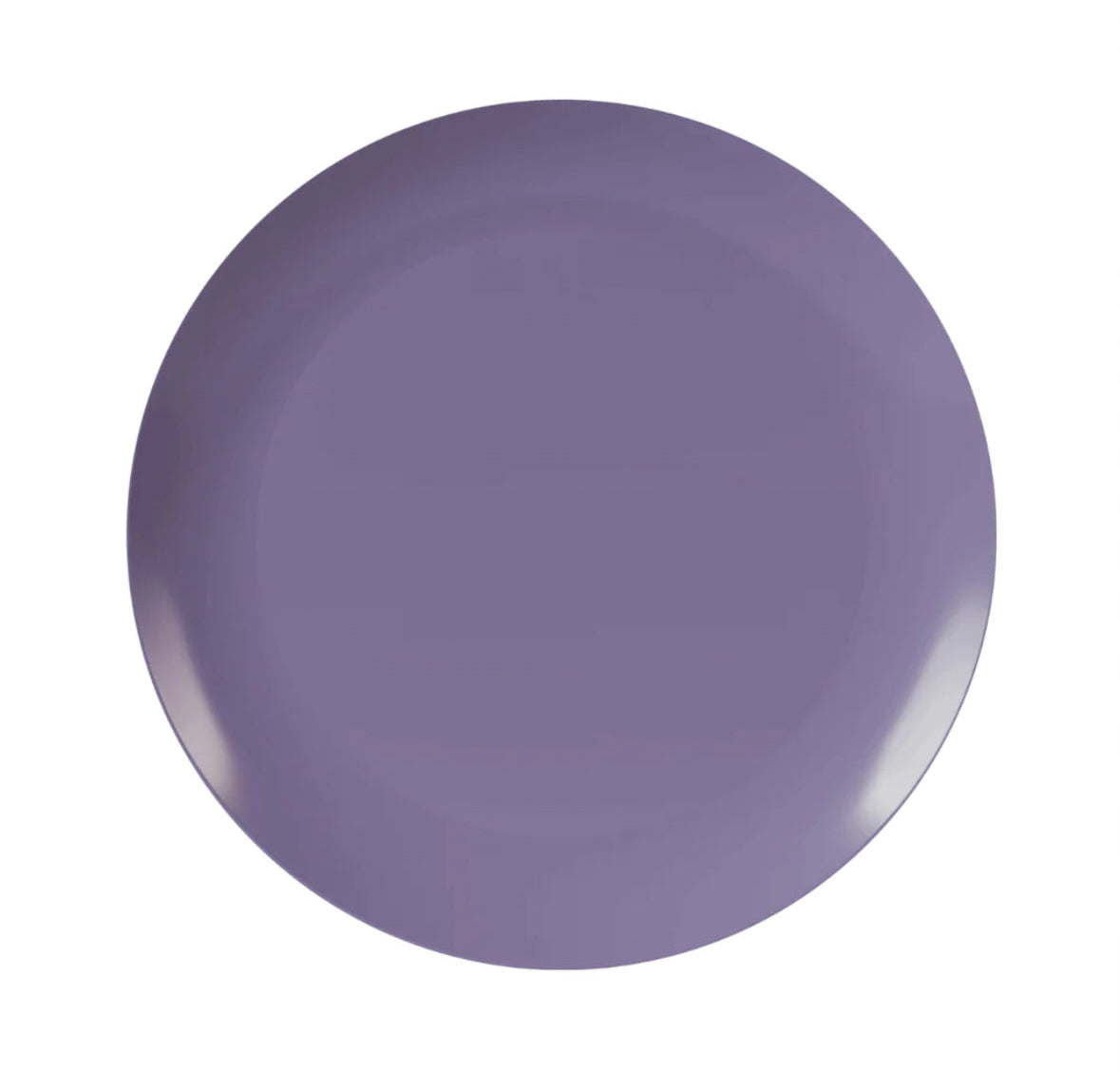 Purple Rose Design Plastic Plates (10 Count)