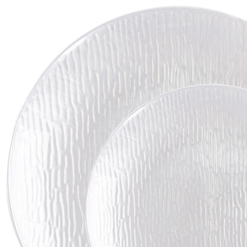 Icicles Pearl 7" & 9" Combo Plastic Plates (32 Count)