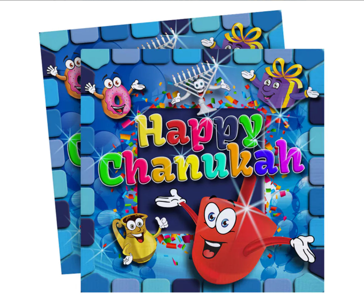 Happy Chanukah Napkin (20Ct)