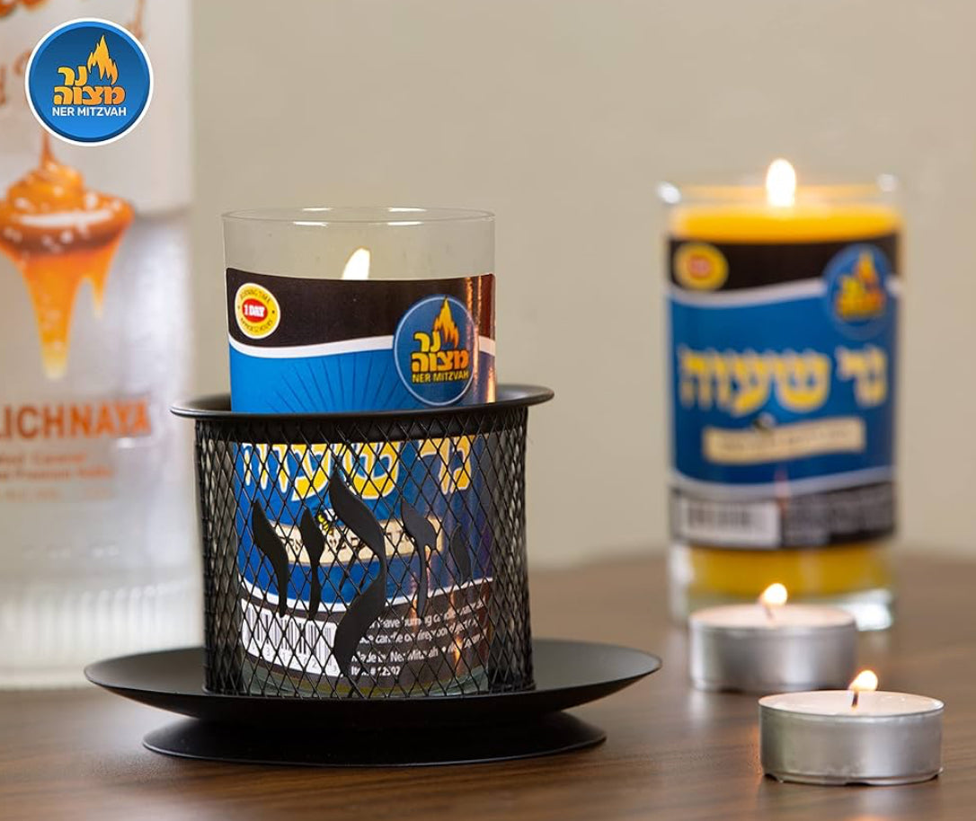 Ner Mitzvah 24 Hour Beeswax Yartzeit Candle