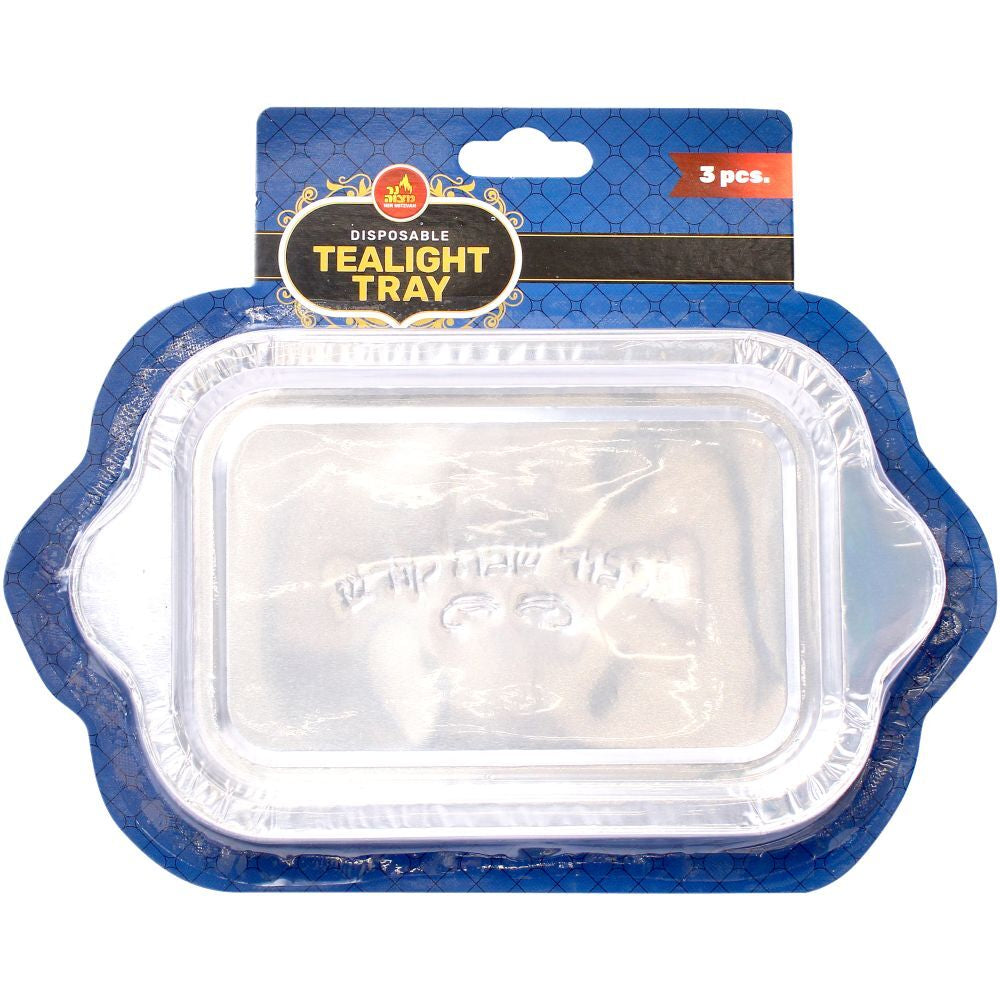 Disposable Tea Light Tray (3Count)